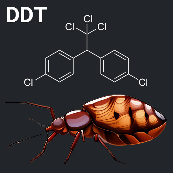 DDT Insektizid gegen Bettwanzen